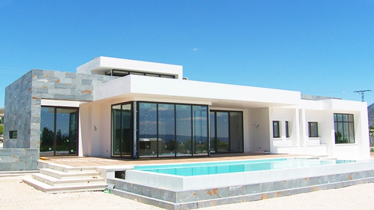 Patios & Terraces, Single-Family Homes, Passive House / Eco-friendly, Summer Home, Swimming Pools, New Build