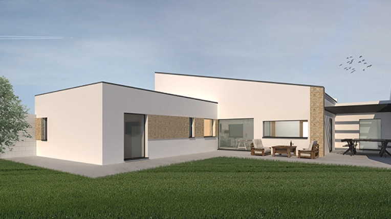 Viviendas unifamiliares, Casa pasiva / sostenible, Obra nueva
